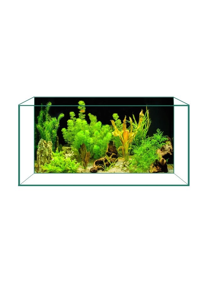 CICK SEED Aquarium Background & Fish Tank Background - Ultra HD Static Cling, Tape-Free, Vibrant Underwater Scene for Stunning Aquarium Decorations 17.7 X 47.2 Inches - Image 1